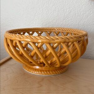 Espana Lifestyle Turquoise Hot N Cold Bowl Ceramic Basket